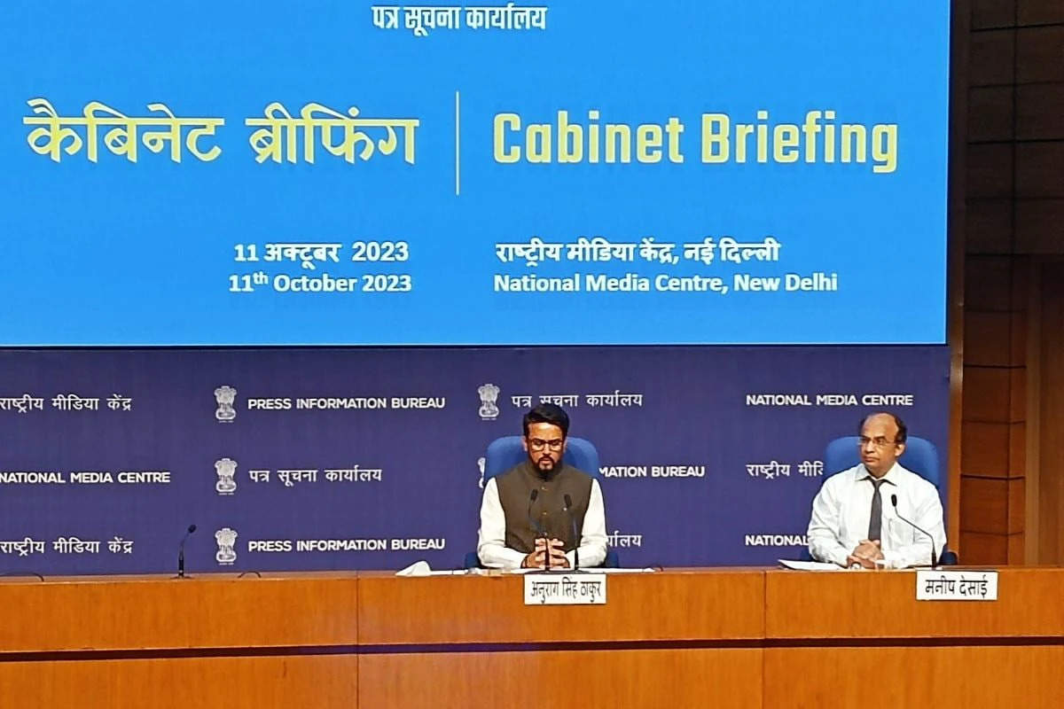 anurag thakur press conference for cabinet briefing live